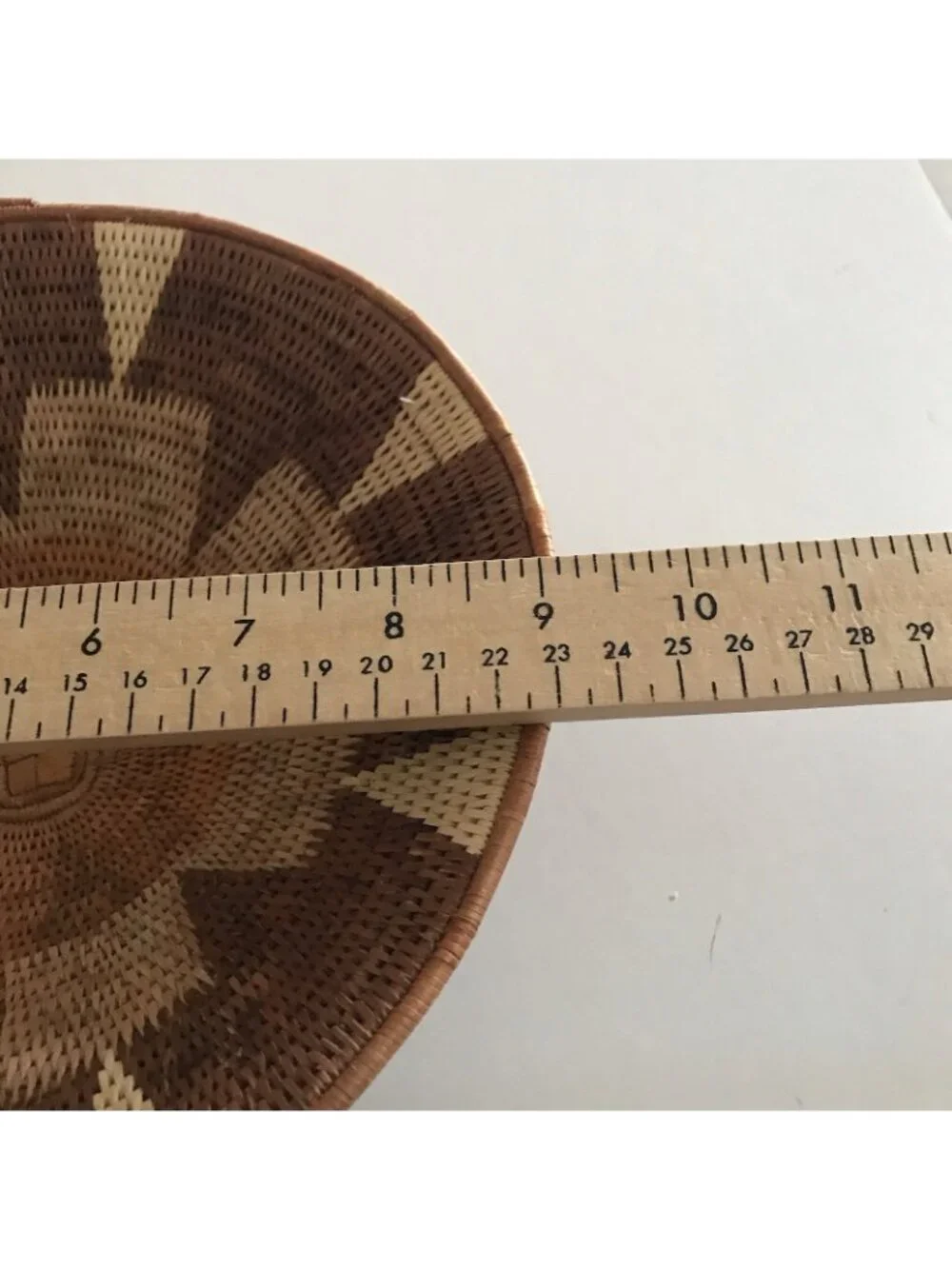 Vintage Handwoven Basket Mixed Lot Tonga Two Tone Coiled Mini Tribal Boho Native